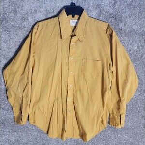 Vintage Kent Collection Arrow Deston Perma Iron Button-Down Shirt Size XL
